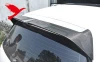 Car Rear Trunk Spoiler Wing Back Boot Lip For VW Volkswagen Golf R, GTI 2014-2018