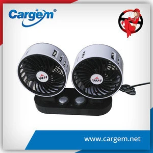 CARGEM Universal Dual Head Car Auto Cooling Fan