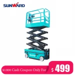 CASH COUPON SALE! Electric Self-propelled Scissor Car Lift Aerial Work Platform Manufacturer of China