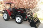 CE certificated professional front wheel loader