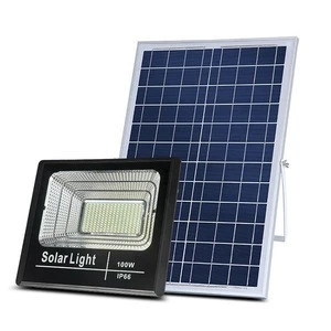CE certified environmental-friendly all in one solar flood light led flood light solar 100w