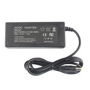 CE ROHS certificate 12V 4A AC/DC power adaptor for CCTV camera LED