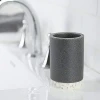 Ceramic Bathroom Accessories Set 3 Pieces Includes Soap Dispenser Pump, Toothbrush Holder, Tumbler, Soap Dish
