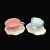 Import Ceramic new bone china 24pcs tea set with glazed colors from China