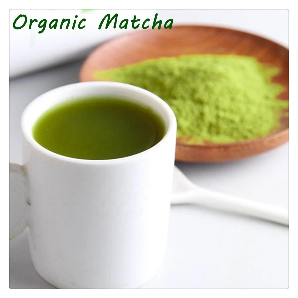 Certified Organic Culinary Grade Matcha Green Tea Powder 1kg,Sliming Green Tea Powder