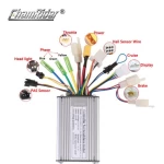ChamRider Electric Bike Controller 36V 48V Ebike Sensorless Controller 250W 350W 500W 750W 1000W 1500W KT Controller