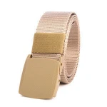 Cheap custom plastic buckle webbing nylon belt