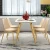 Import Cheap dining table set dining room furniture with leather chair from China