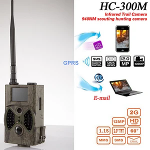 Cheap mini  HC300MHunting 16MP  1080P Night Vision LTE Trail Camera with 2G SIM Cards