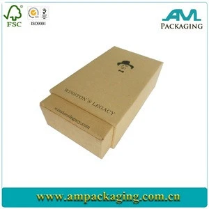 cheap personalized printing logo slide box recycled cardboard packaging