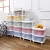 Import Cheap price Eco-friendly plastic storage cabinet for children with wheels from China