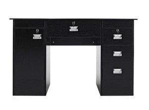 cheap price office computer table desk with drawer locker