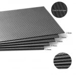 Cheap Price Pure Drone Part Product Carbon Fiber Sheet with CNC Cutting