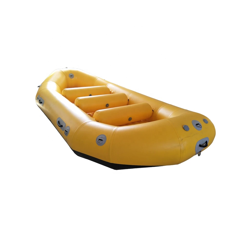 Cheap pvc Hull Material And Drifting Use Inflatable Plastic Pack Raft Fishing Boat