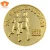 Import Cheap single custom logo metal 3d printing coin from China