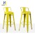 Import Cheap Vintage Industrial Furniture Kitchen Counter Stackable Metal Tolix Bar Stool for Sale from China