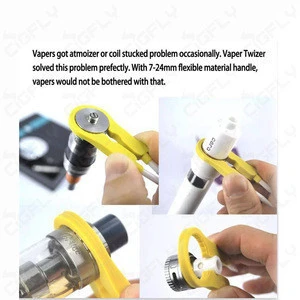 Cheapest Price Wholesale 2018 E Cigarette Vape Twizer V8 Ceramic Tweezer Vaper