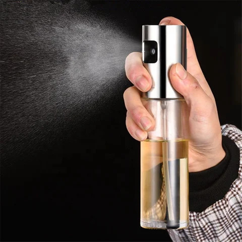 chengke Oil Sprayer for Cooking Food Grade Olive Oil Sprayer Mister Dispenser100ml Olive Portable Oil Spritzer