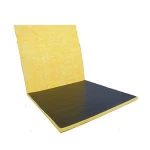 China factory price product resin bond fiber glass wool panel glass wool mat