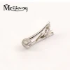China factory silver fashion design classic pin necktie clip tie bar for men