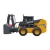 Import China famous brand XC770K skid steer wheel loader with attachments bale clampfor sale from China