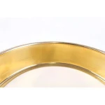 China Manufactory brass color stainless steel wire mesh sand test sieve