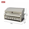 China Manufacturer Full Stainless Gas Stove Top Gas Bbq Grill