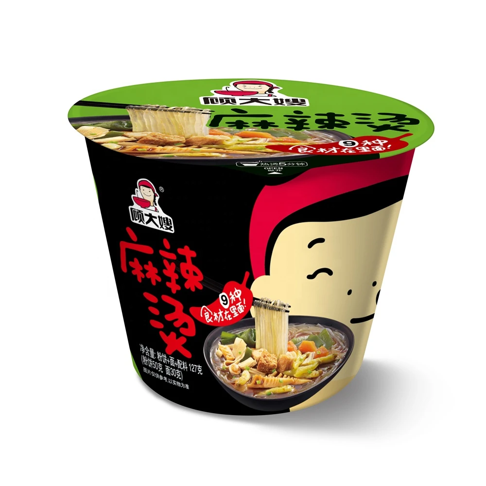 China Professional Manufacture Instant Bowl Noodle Spicy Hot Ramen