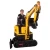 Import China shandong HAOHONG 0.8ton mini excavator crawle excavator for sale from China