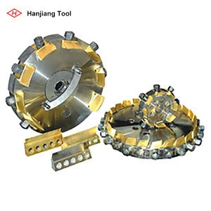 China supplier Gleason type spiral bevel gear cutters blades and bodies milling cutter