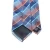 China Supplier Mens Necktie Navy Blue Satin Stripe Custom Logo Design Polyester Ties Stripe  Silk Woven Tie in Stock