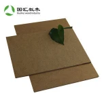 china supply poplar 3mm thickness melamine MDF board price