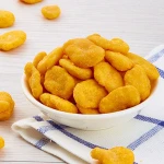 Chinese Snack Food Popular wholesale 108g Crab Roe Flavor Broad Beans