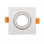 Circle electrical outlet cover for led spot light