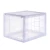 Import Clear plastic shoe box wholesale customize logo transparent drawer acrylic clear display shoe box from China