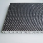 CNC machine cutting carbon fiber honeycomb sheet / board