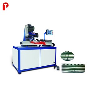 CNC parallel flow manifold condenser collecting main auto grooving cutting slotting machine for radiator making