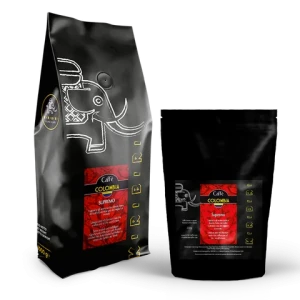 Colombia Specialty Ground Coffee Custom Cheapest Arabica roasted coffee beans 100% arabica Roasted