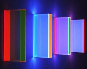 Colored Acrylic Light Box Custom Design Acrylic Display Box