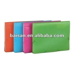Colored PP Expanding Document Bag expanding file