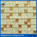 colorful square shape stainless mosaic,mosaic glass,crystal glass mosaic tile