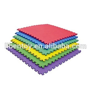 Colourful EVA Soft Gym The Tatami Mat Yoga Puzzles Floor Foam Mat For Kids