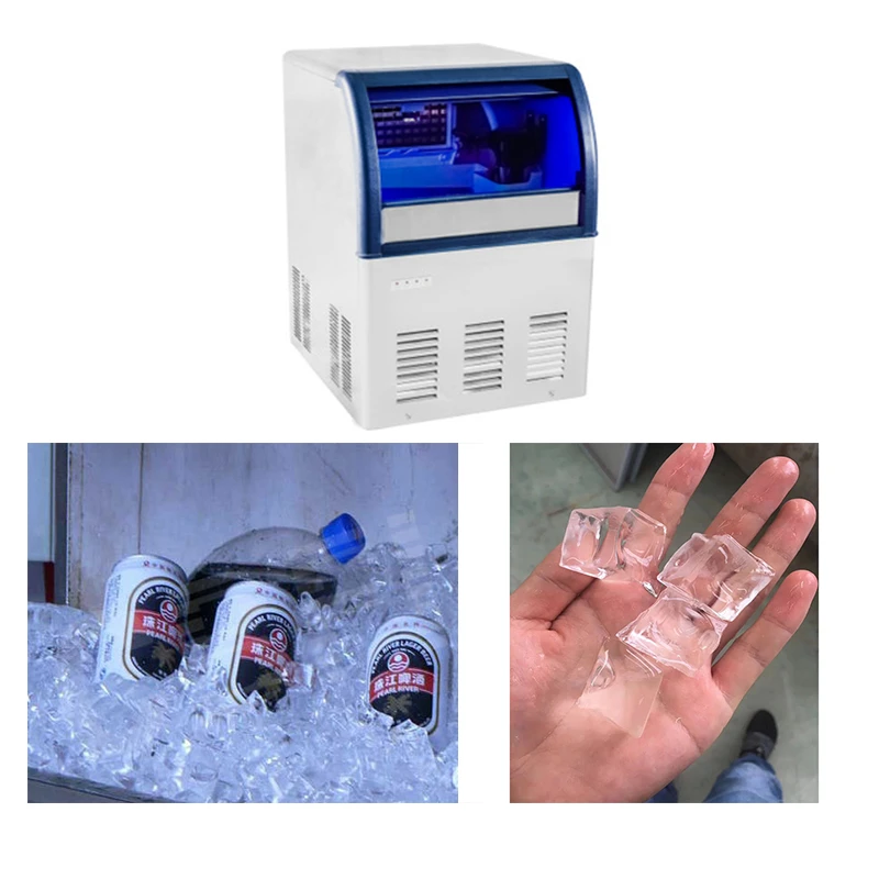 Commercial Automatic Cube Ice Maker Making Machine