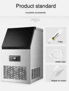 Commercial Ice Maker Auto Clear Cube Ice Making Machine Suitable for Home or Hotel