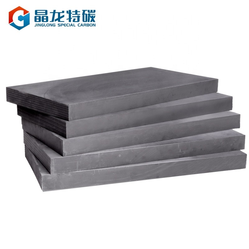 Conductive high temperature resistant graphite electrode anode plate