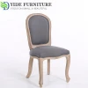 Contemporary upholstered solid wood chairs dining restaurant chair