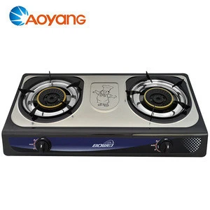 cooking appliances Portable 2  burner stainless steel cooker gas burner gas stove