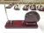 Import Corporate Gifts Personalized Rosewood Desk Clock with Business Card Holder and Pen from China