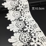 100% Cotton Lace Sewing Ribbon Guipure Lace Trim or Fabric Warp Knitting DIY Garment Home Textiles Accessories