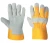 Import Cowhide Split Industrial Leather Working Gloves from Pakistan